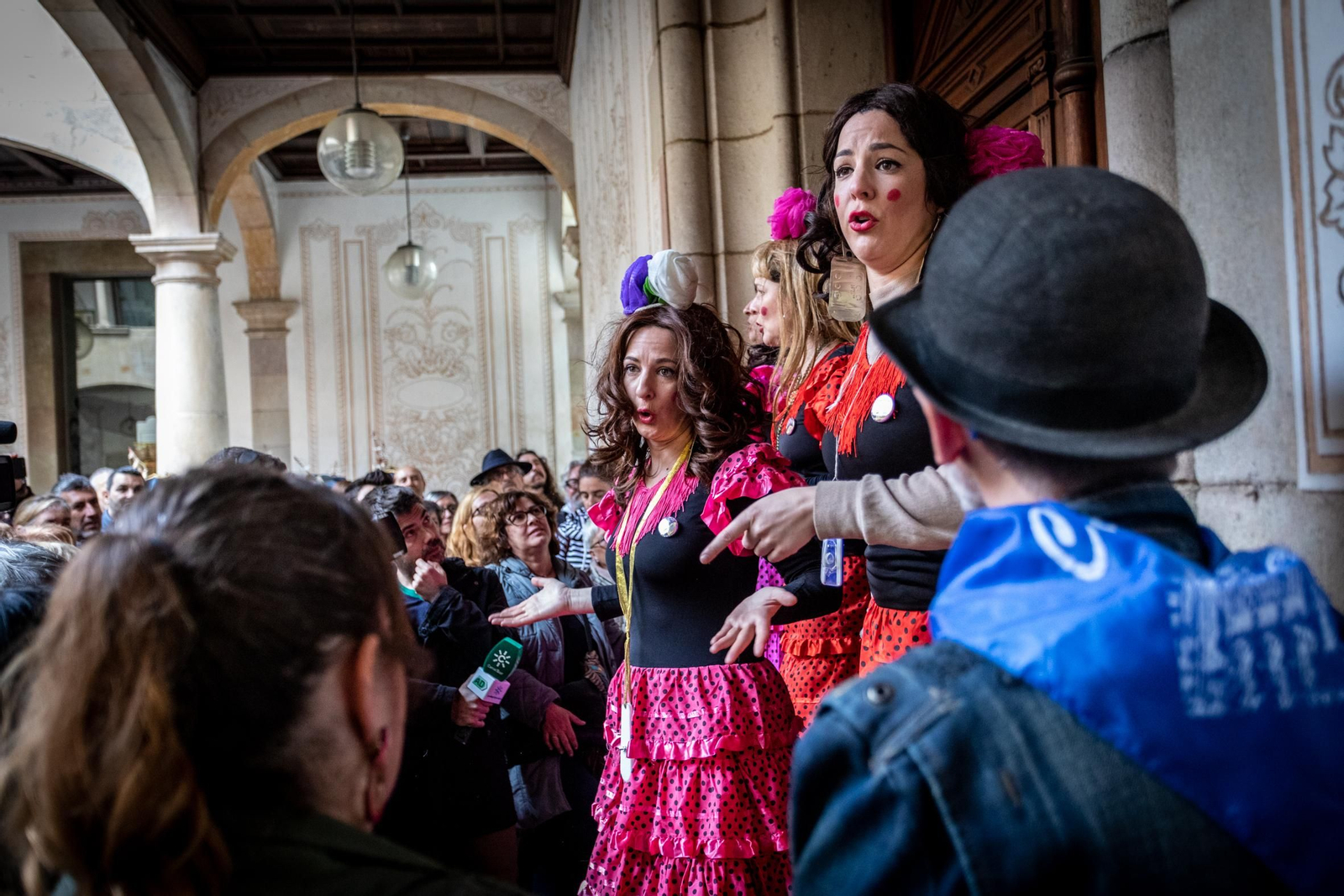 Las callejeras de Cádiz en la Ciudad Condal