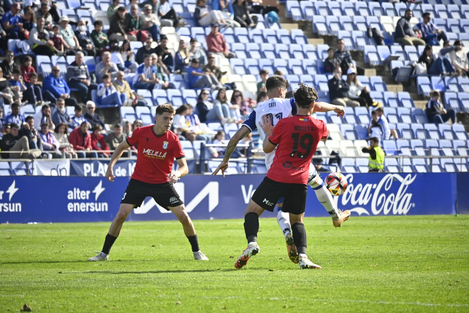Imágenes del partido: Recre - Melilla