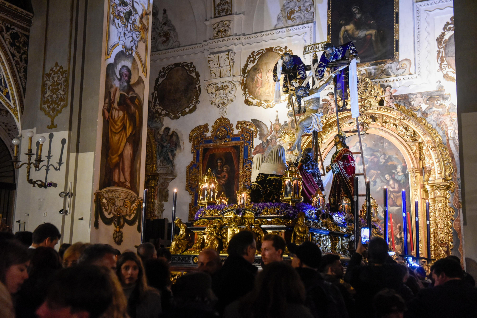 Las imágenes de la Hermandad de La Quinta Angustia en la Semana Santa de Sevilla 2024