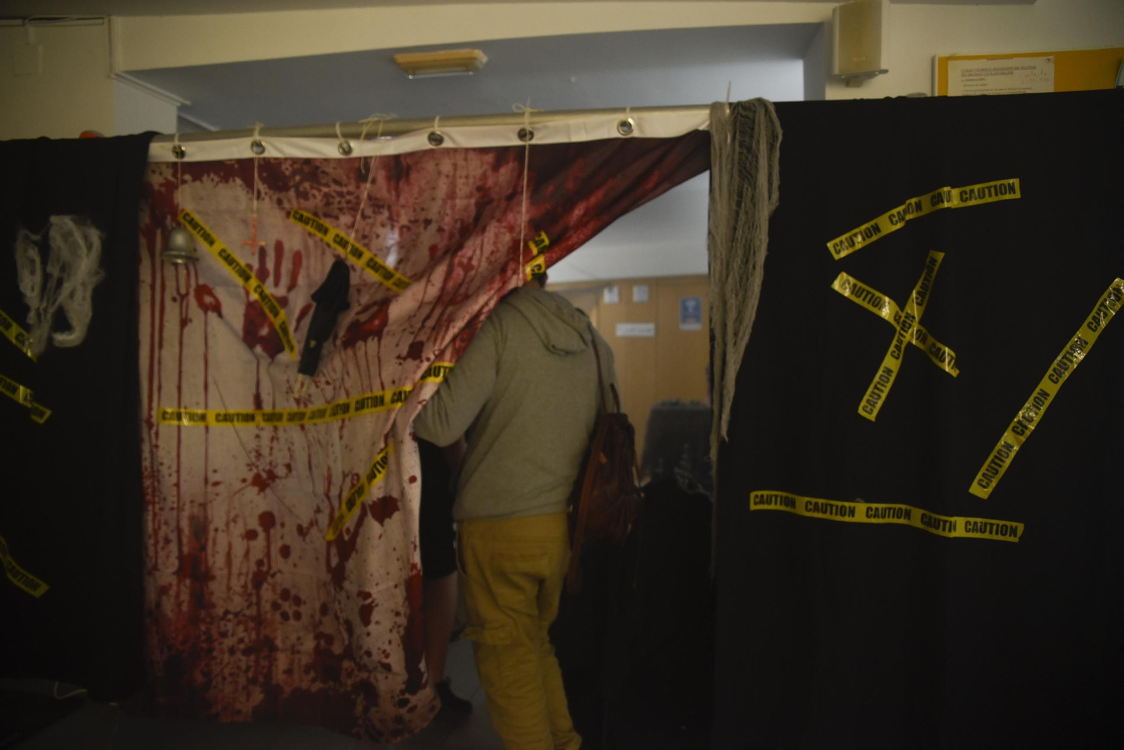 Fotos del horror freak por Halloween en La Línea