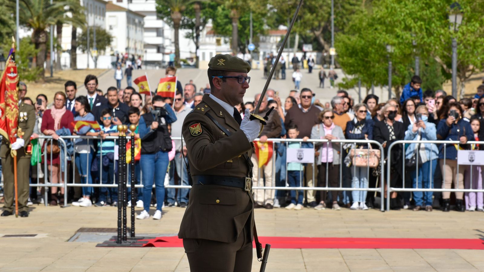 Homenaje del Regimiento de Artillería Antiaérea nº 74 a Daoiz y Velarde
