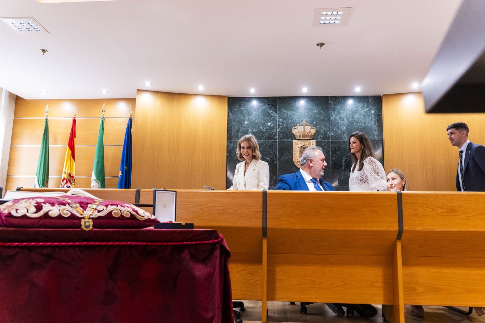 Julia Ibáñez toma posesión como nueva alcaldesa de El Ejido, en imágenes