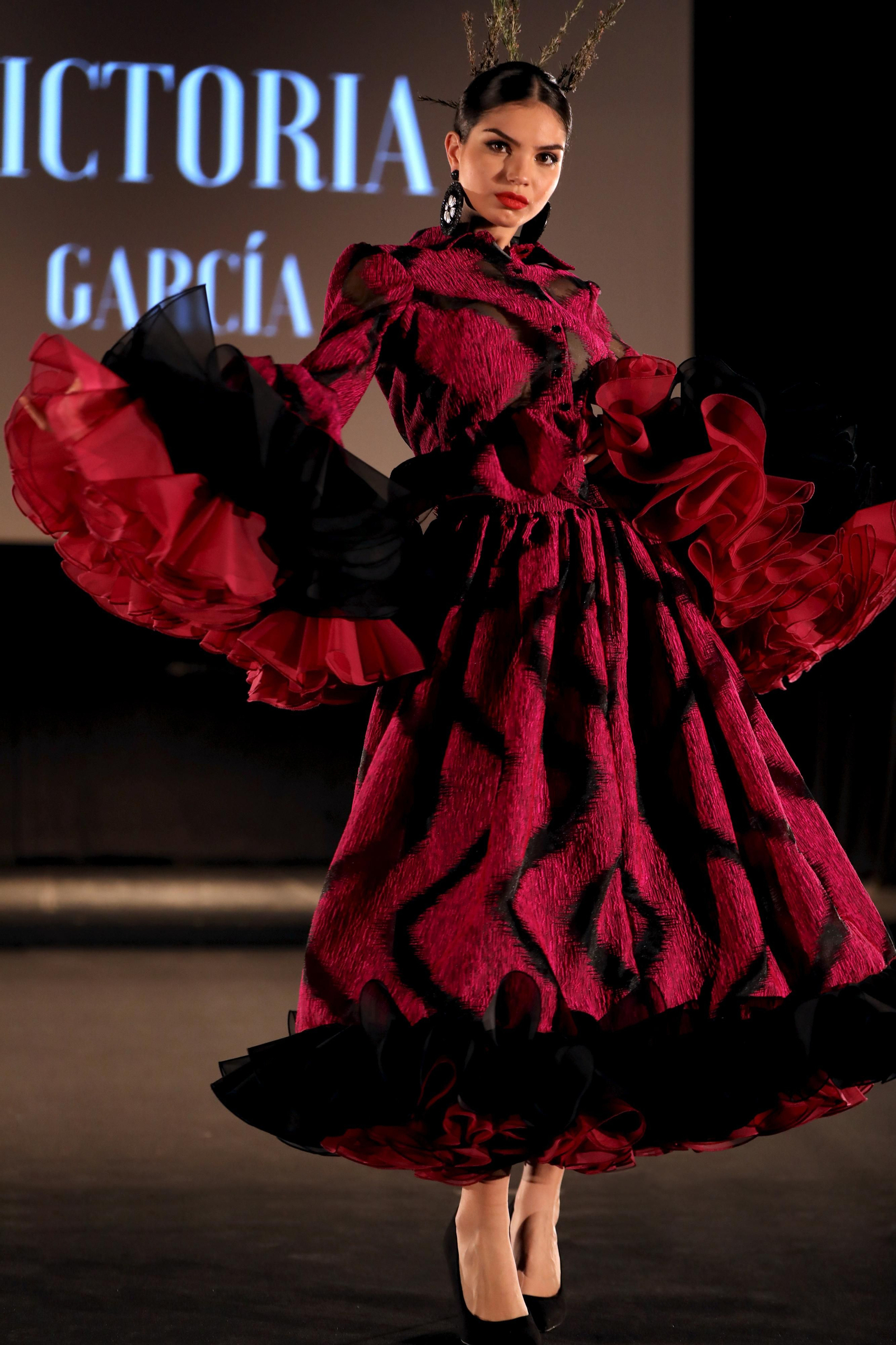 Desfile Victoria García en Pasarela Flamenca Granada
