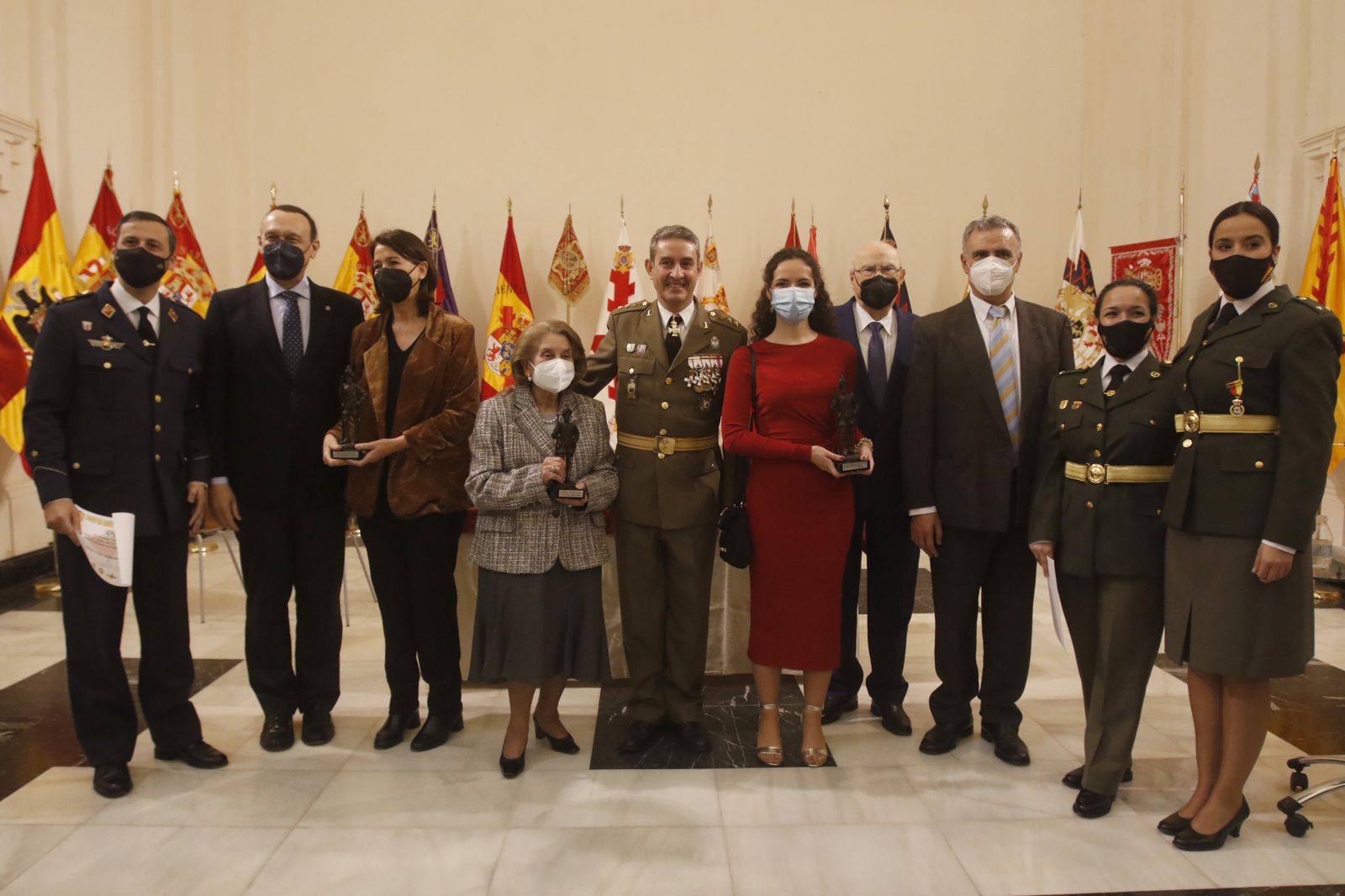 La celebración del día de la Subdelegación de Defensa, en fotografías