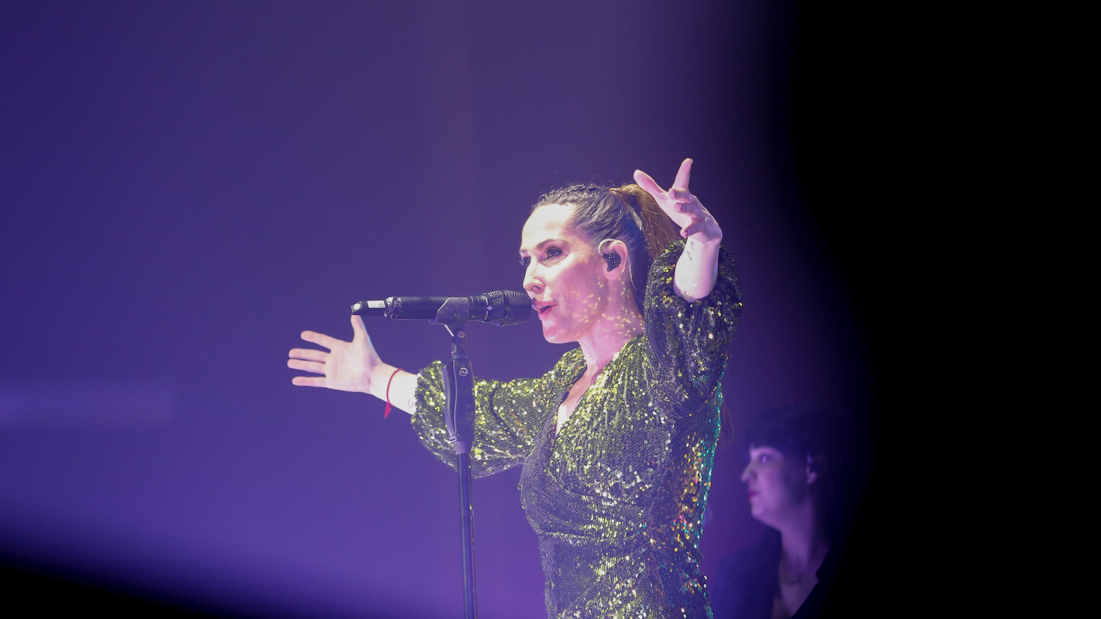 Fotos del concierto de Malú en La Línea