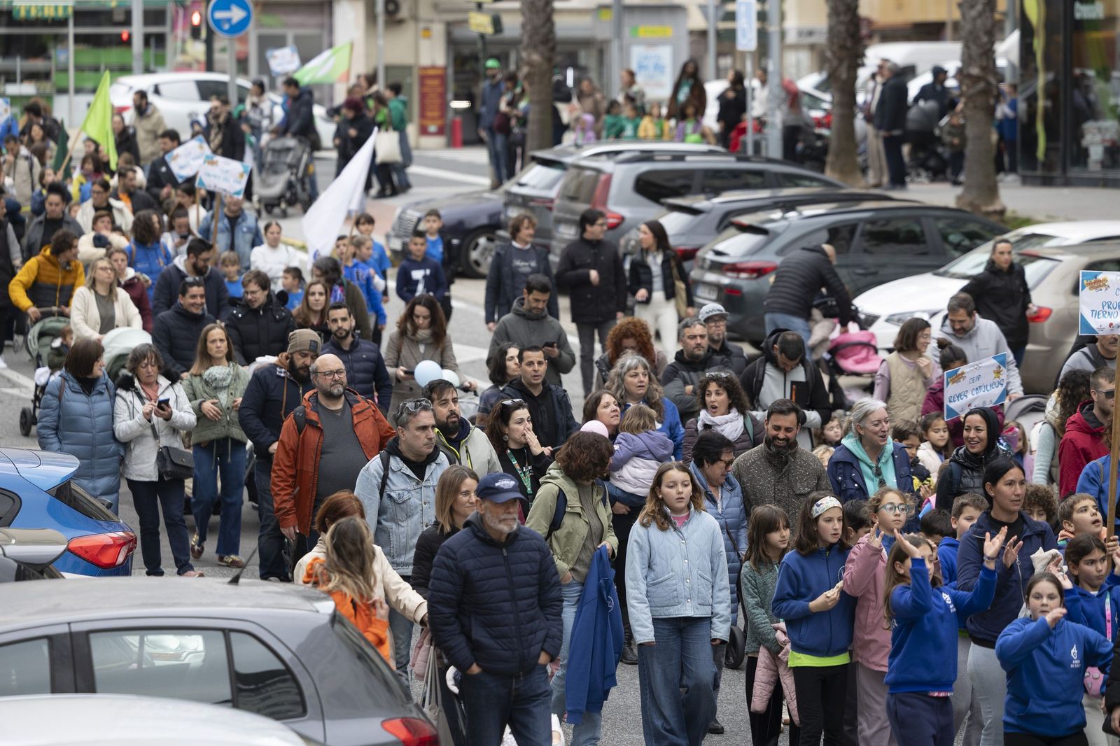 Las imágenes de la inauguración de VI Olimpiadas Escolares de la Escuela Pública de Cádiz