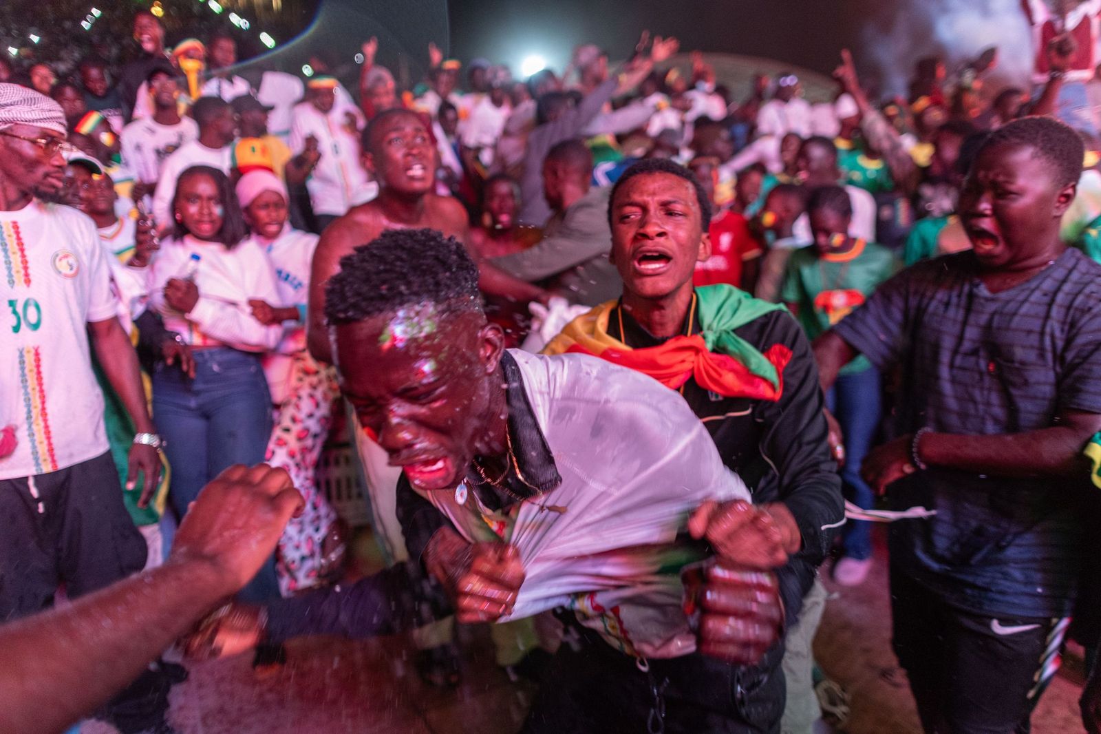Las fotos de la final entre Marruecos y Senegal