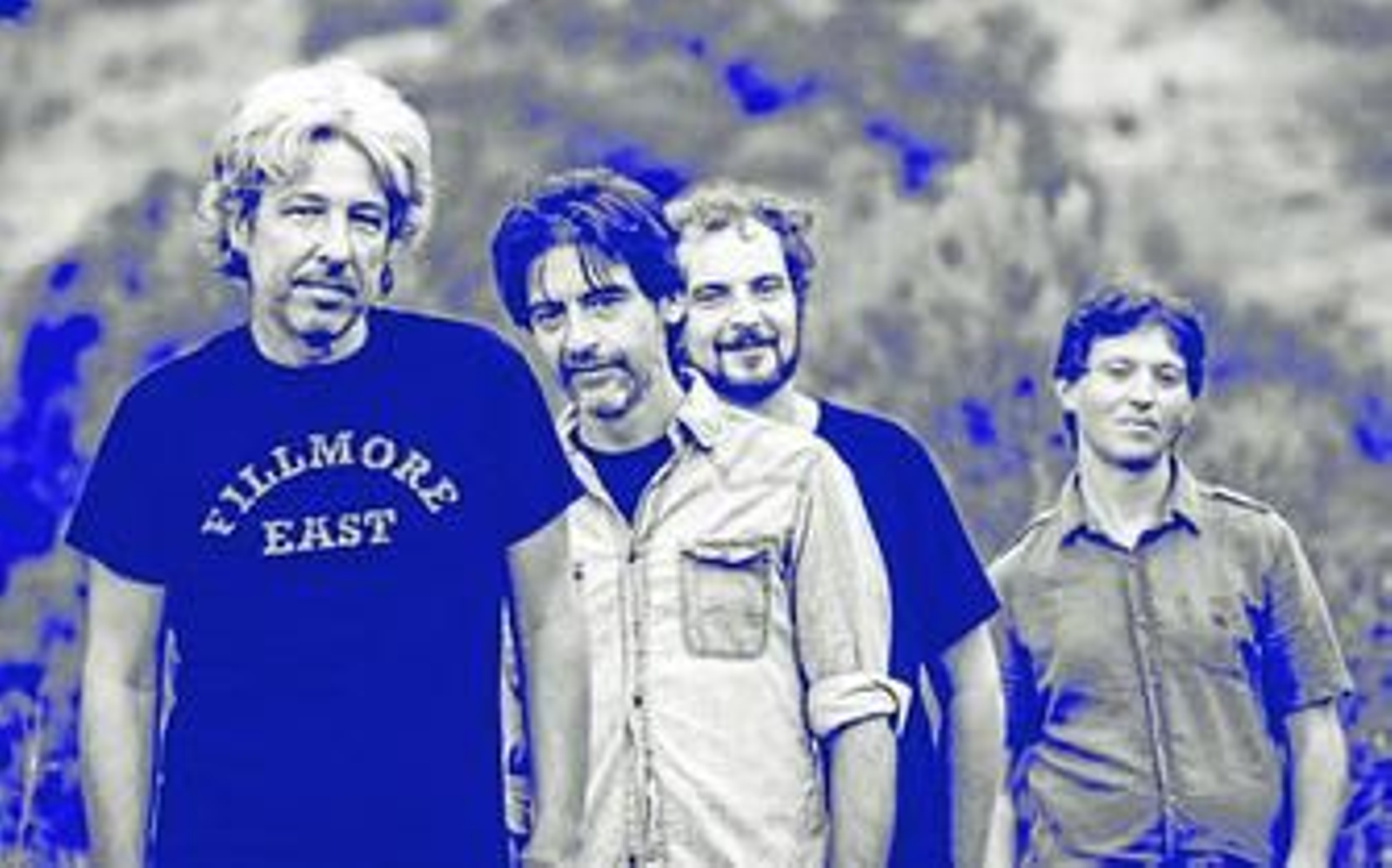 Actual formación del grupo Bantastic Fand, donde Nacho Para es el primero por la izquierda. Aparecen Paco del Cerro, Iván Estefanía y Alfonso Gomariz.