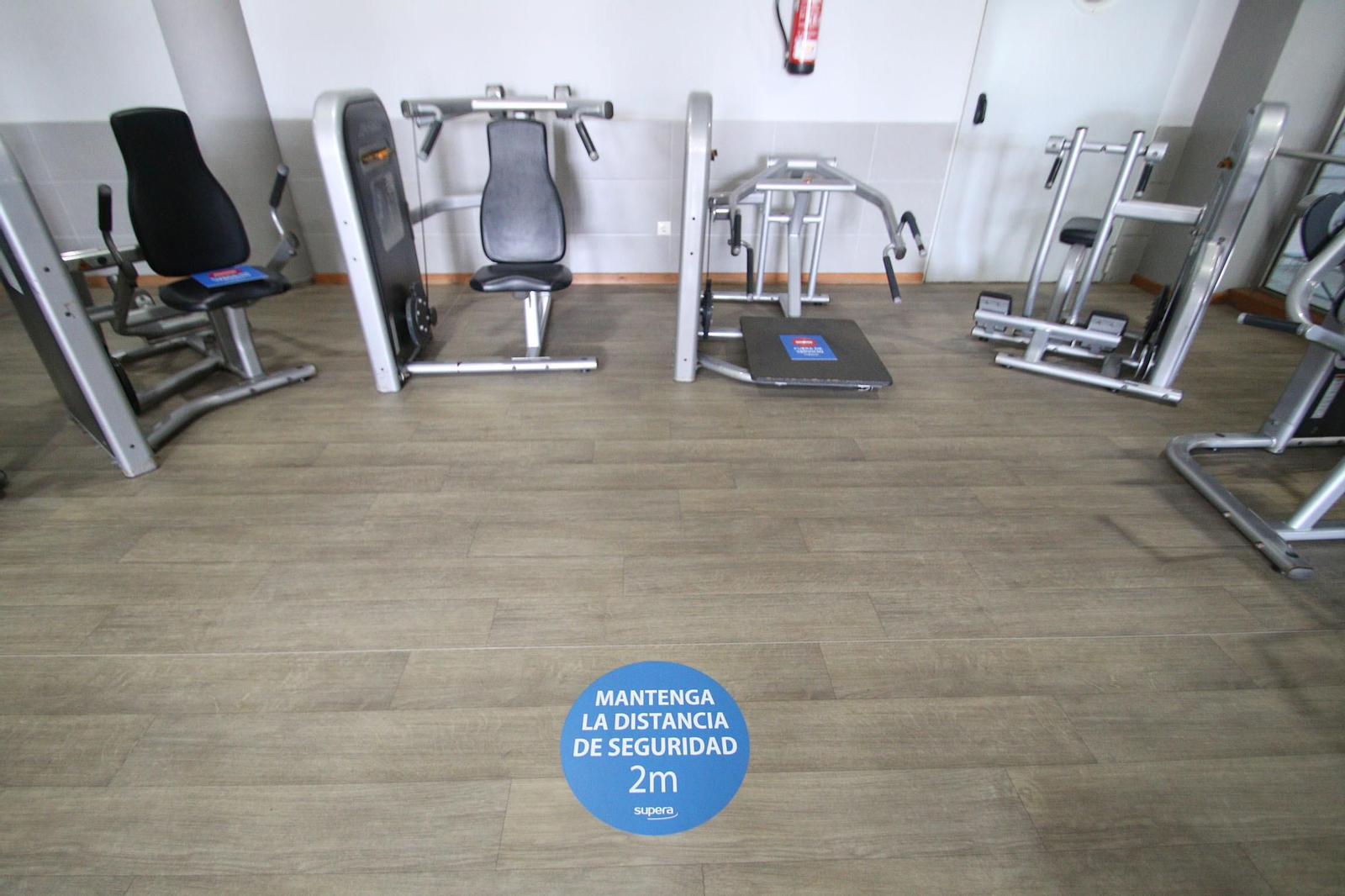 Apertura de los gimnasios en Almería