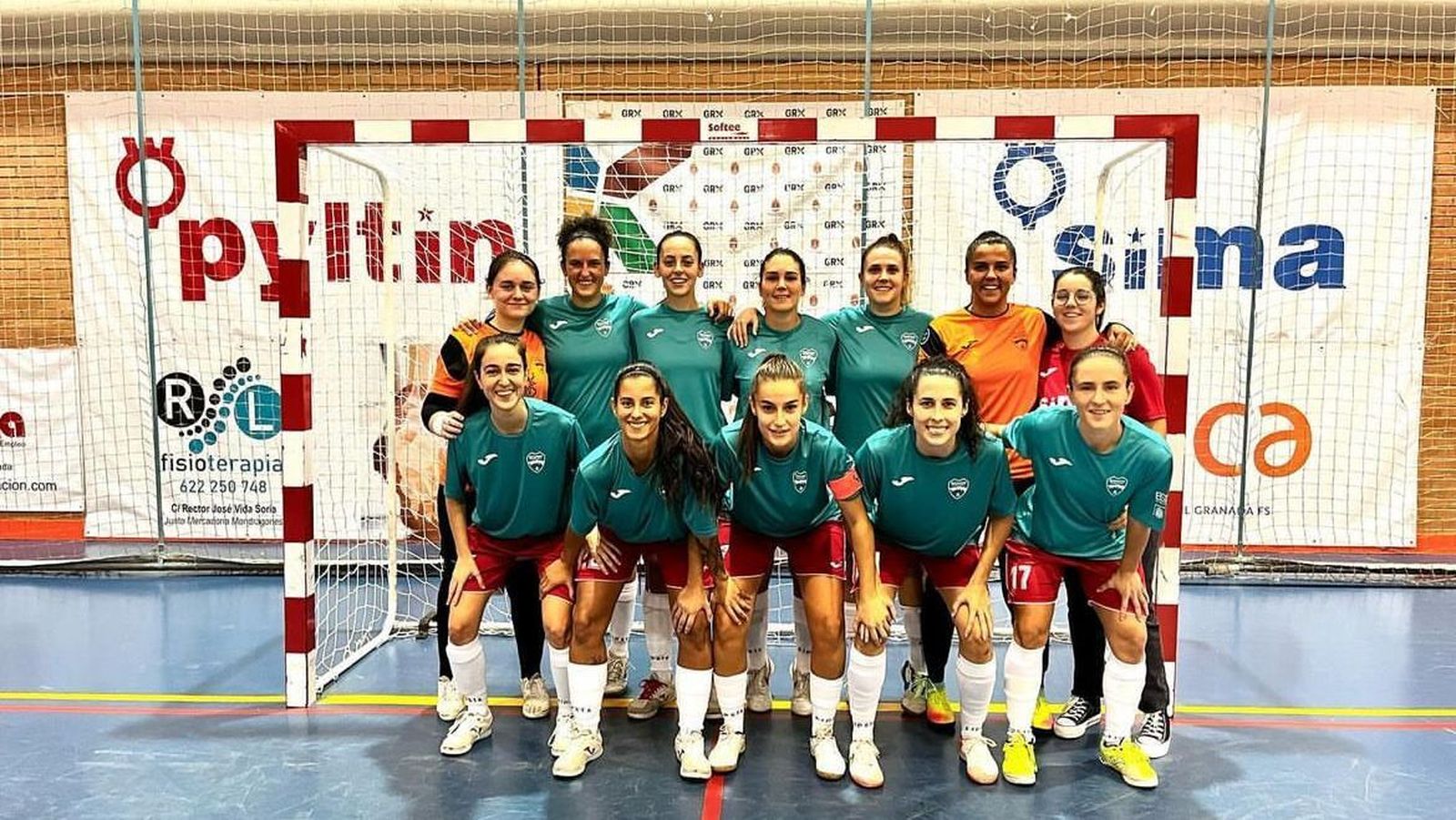 Equipo femenino del Granada Fútbol Sala