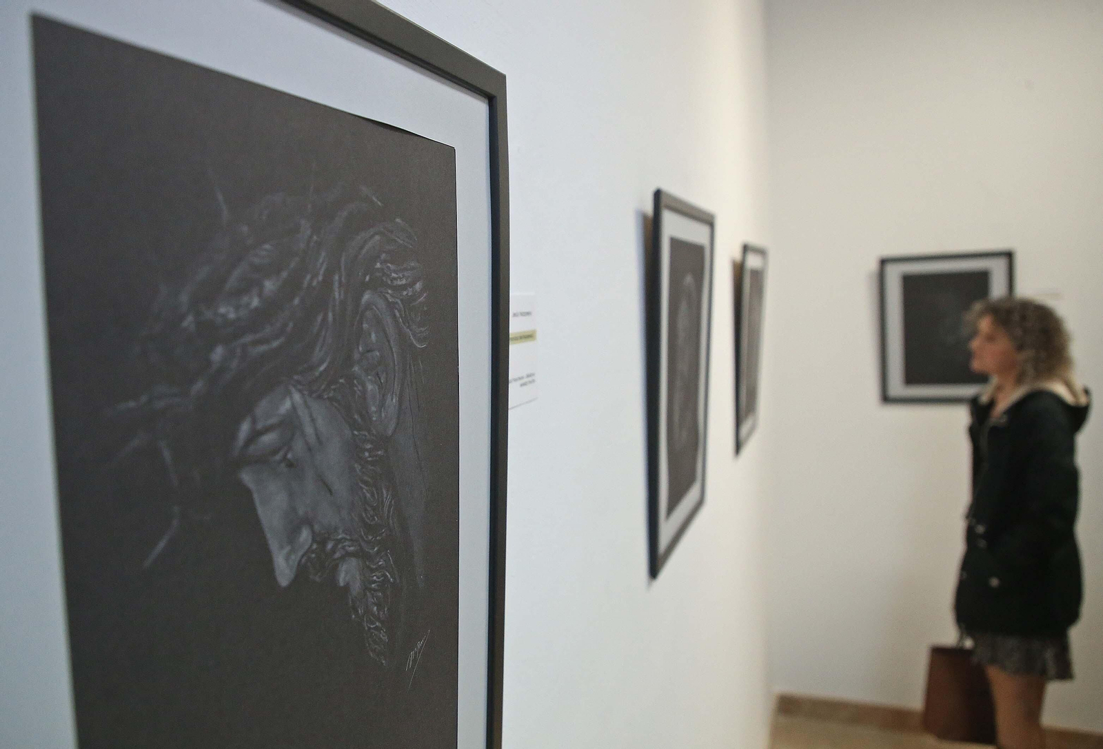 Fotos de la inauguración de 'La Pasión de Jesús' de Manuel Pavón