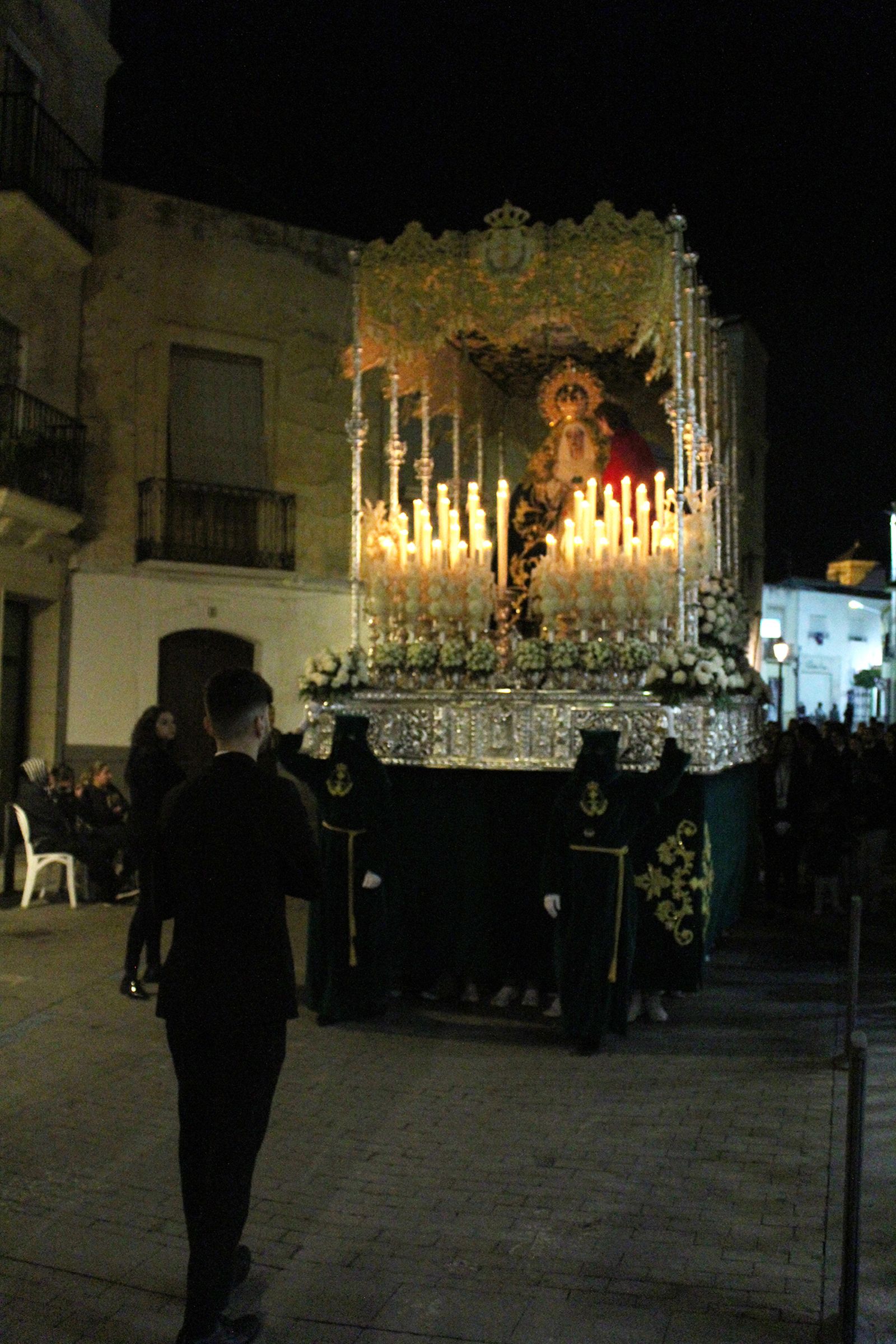 Imágenes de la procesión del Jueves Santo en Vera