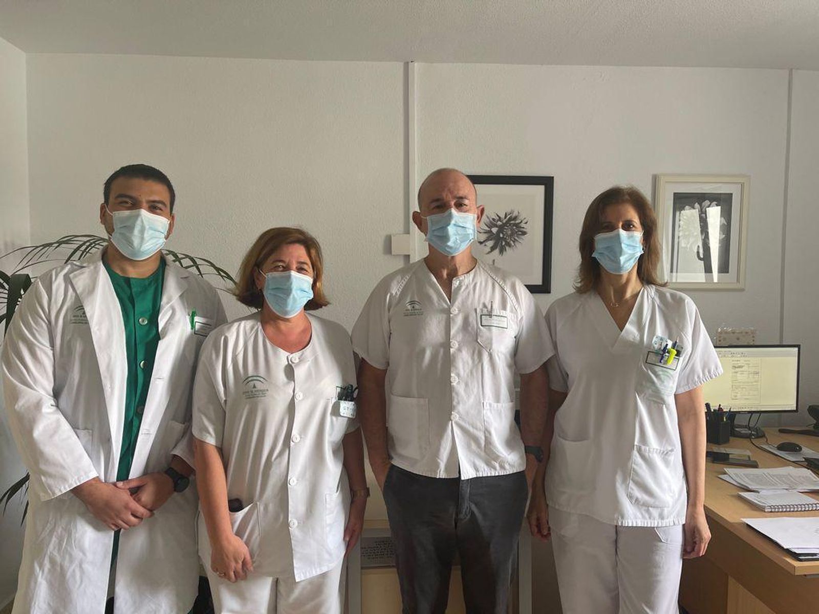 Equipo de profesionales que participan en la investigación.