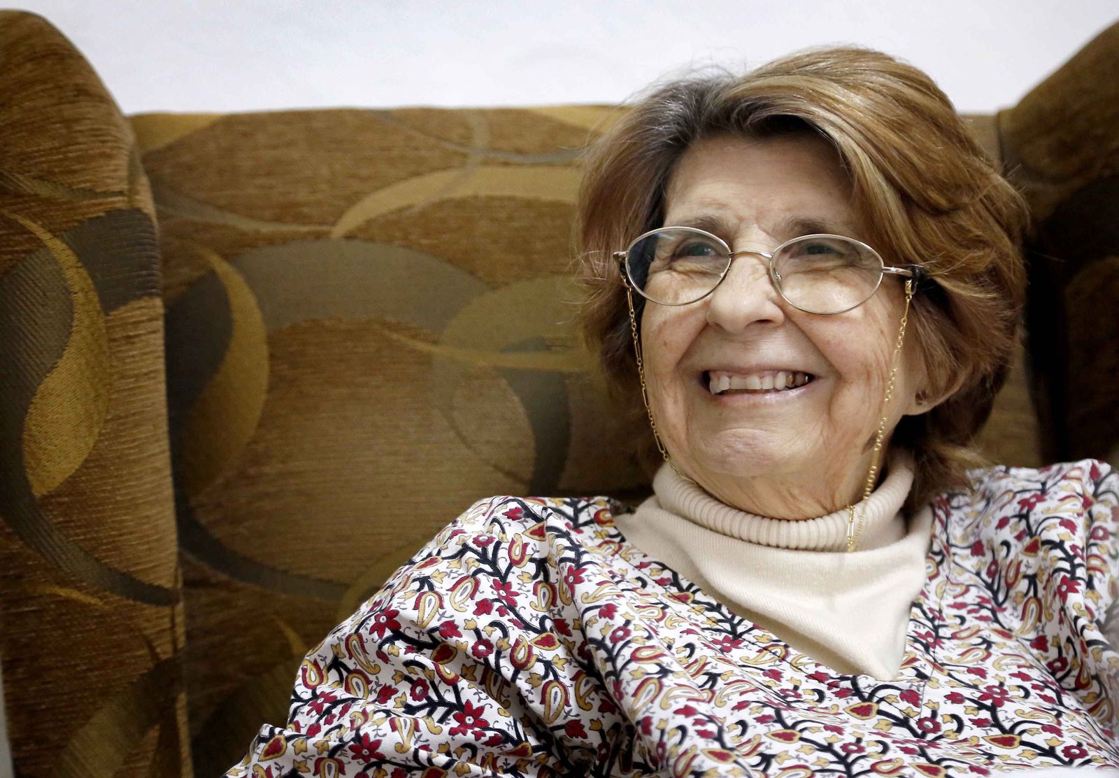 Juana Zarzuela, durante su entrevista con este Diario el pasado mes de febrero.