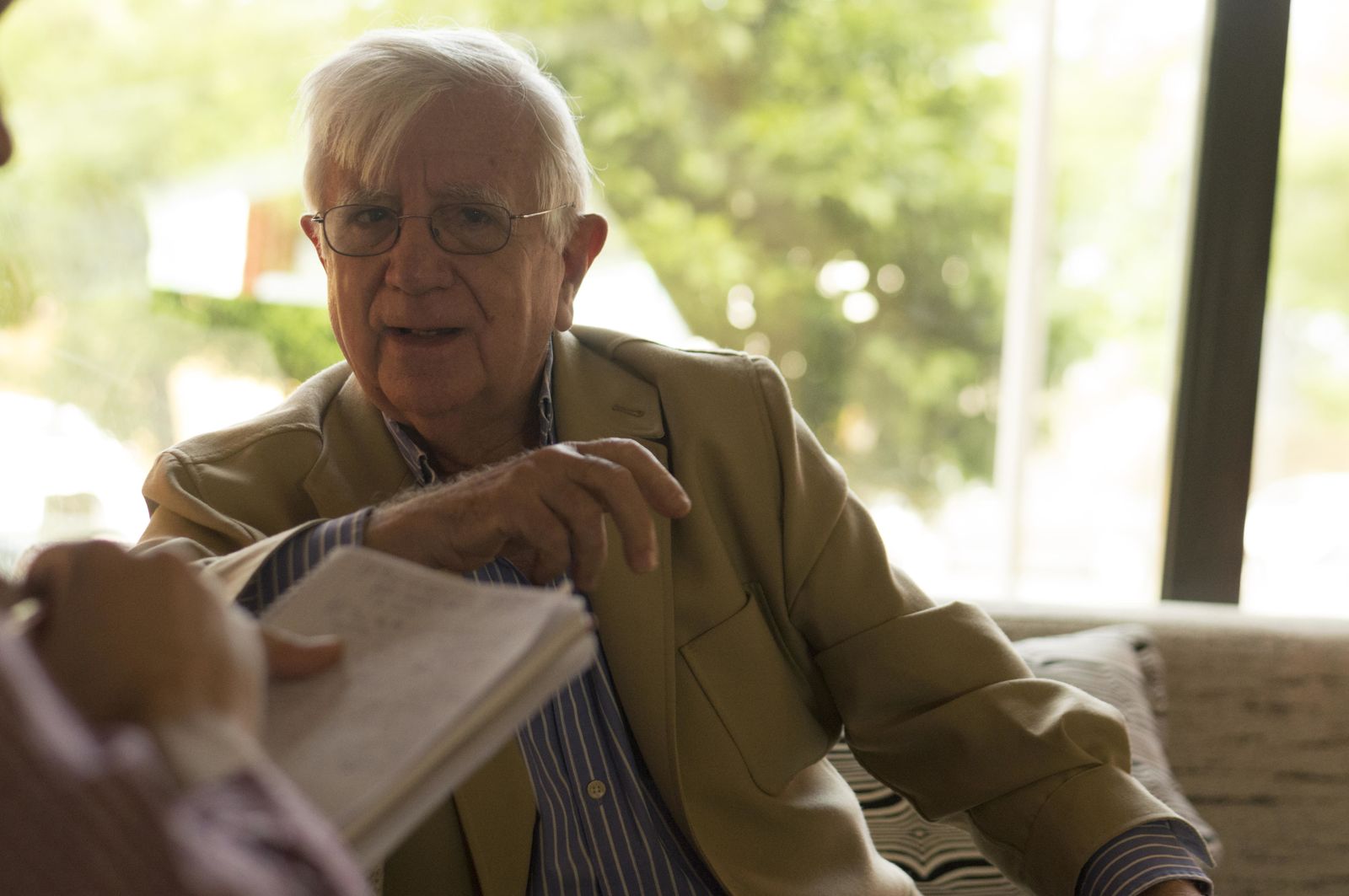 Tomás Alcoverro, corresponsal de la Vanguardia en Oriente Próximo.