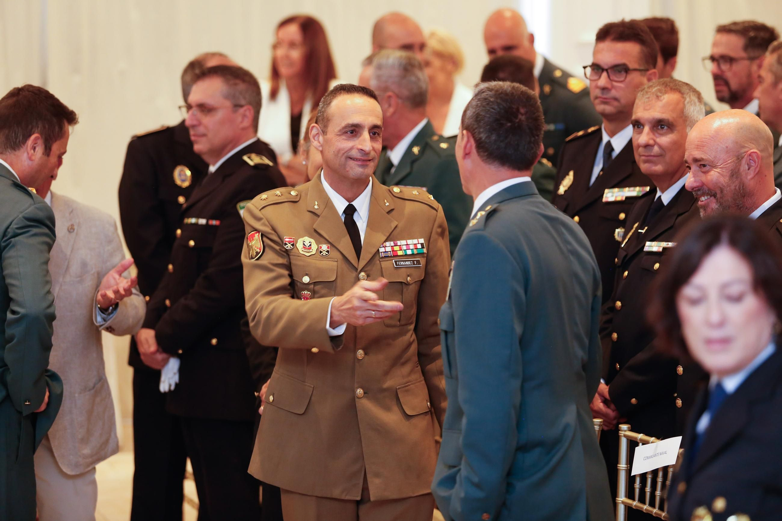 Fotos de la celebración del día de la Merced en Algeciras, patrona de Instituciones Penitenciarias