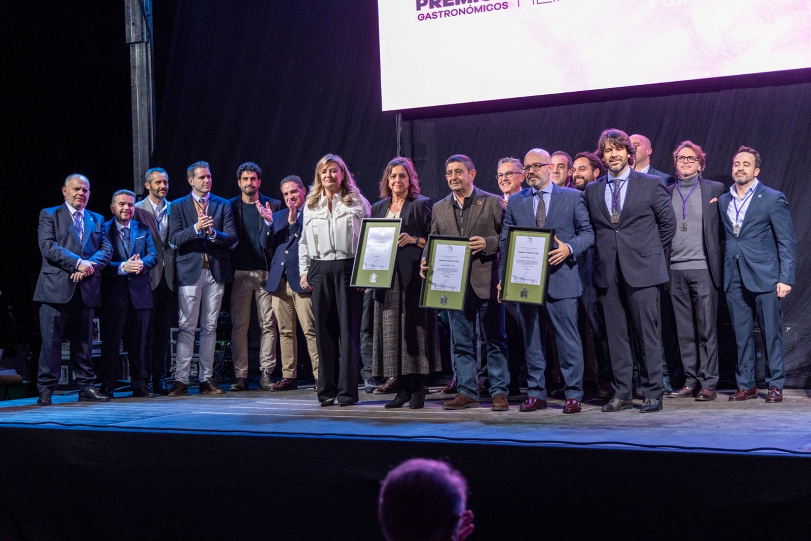 Gala de entrega de los XII Premios Gastronómicos Amigos del Santo Reino