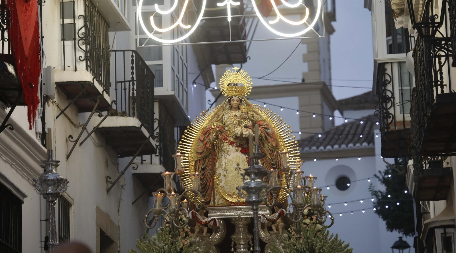 Las fotos de la procesión de Santa María Coronada en San Roque