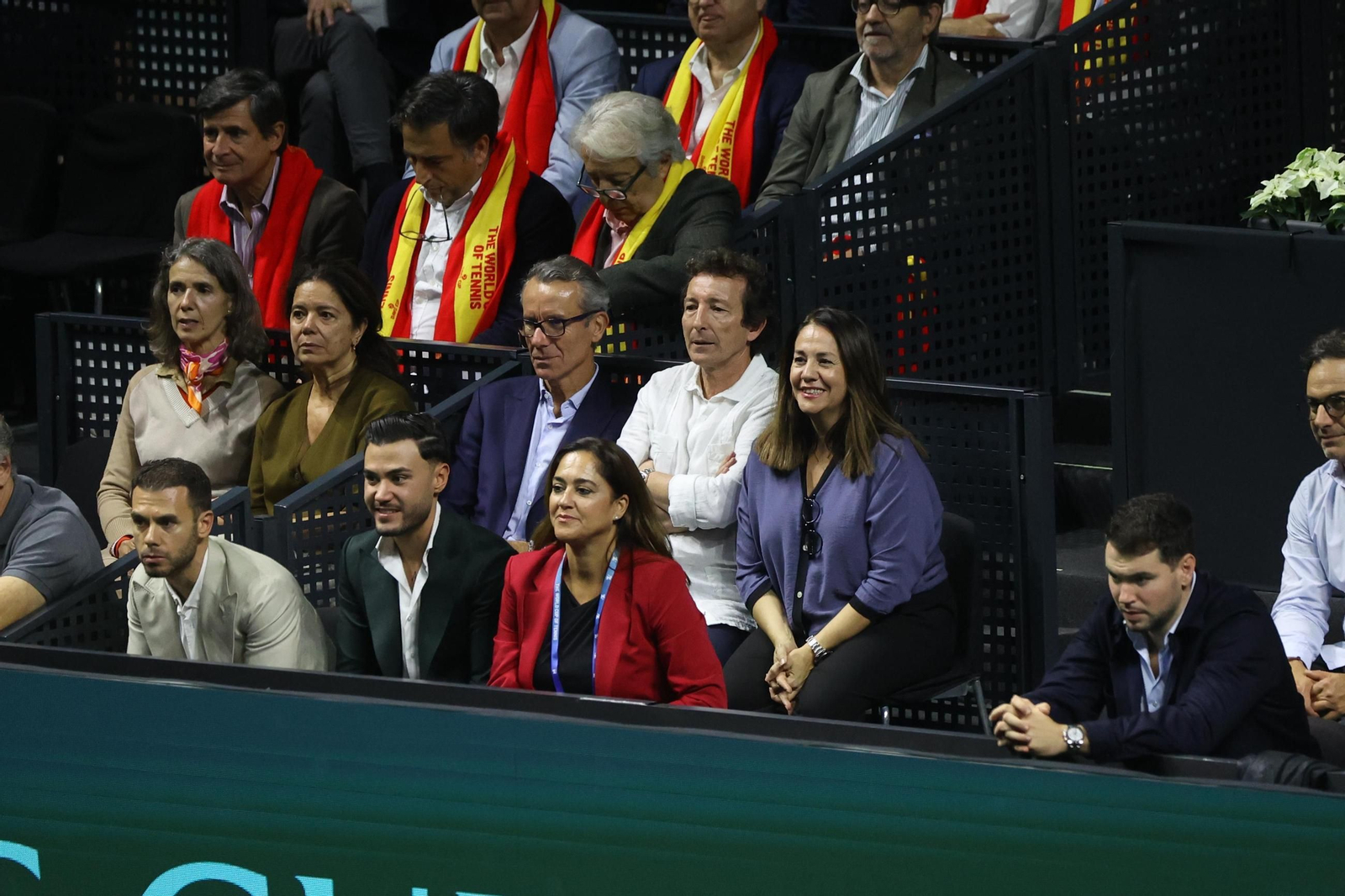 Búscate en las gradas del Carpena en la Copa Davis de Málaga