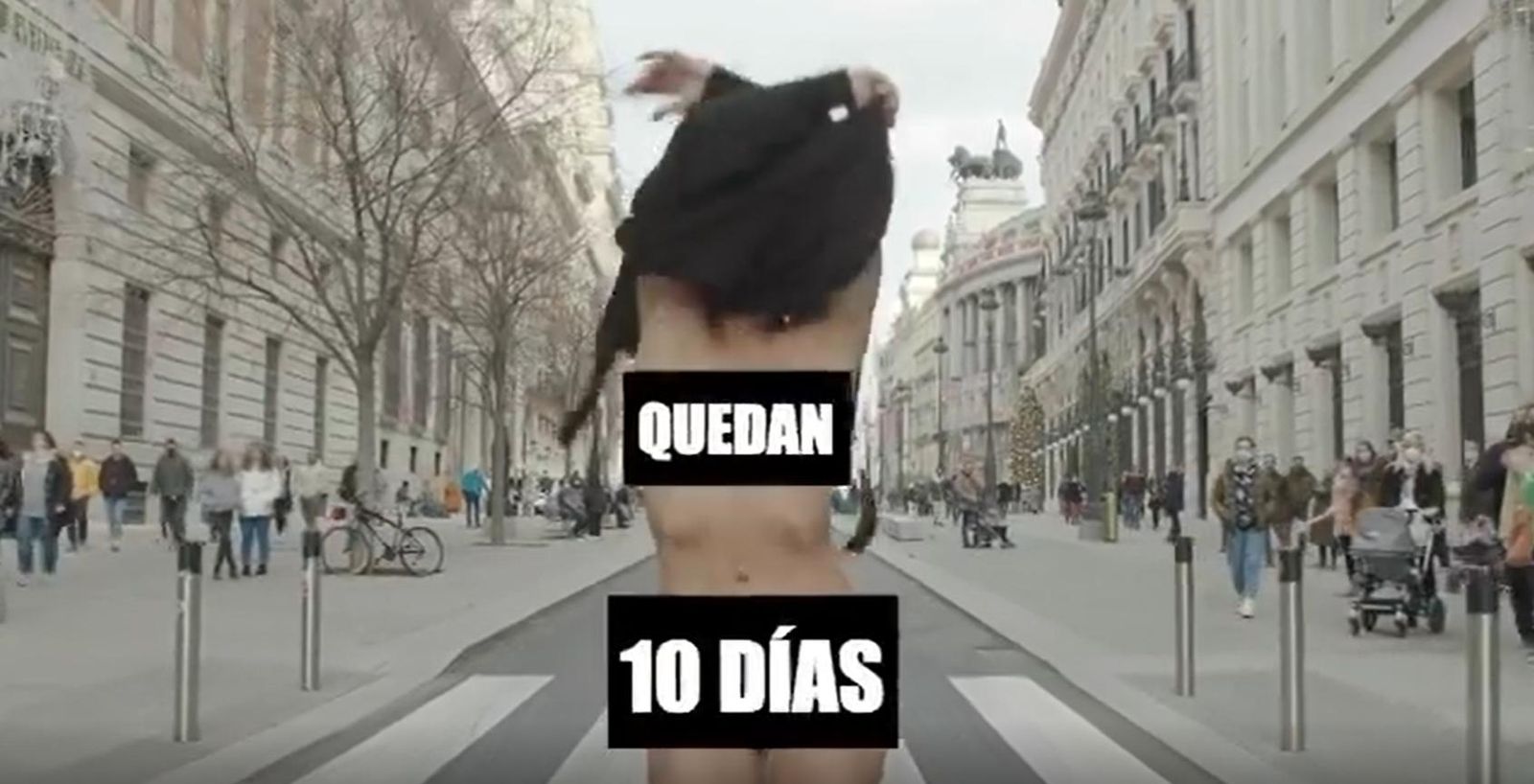 Cristina Pedroche en el vídeo de Instagram