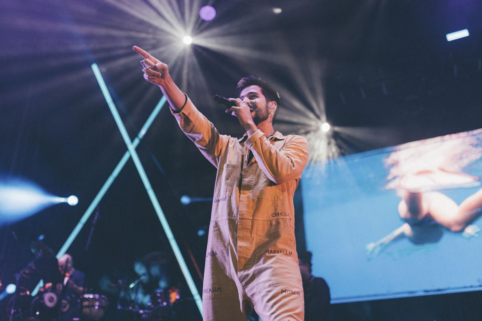 Imágenes del concierto de Camilo en la Plaza de Toros de La Merced