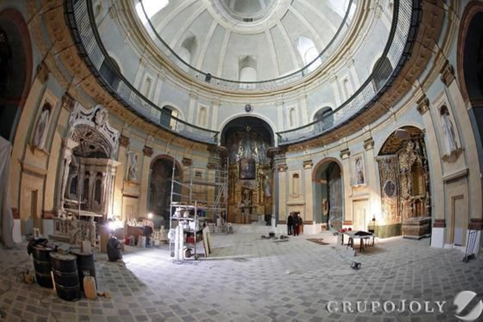 Acaban las obras de restauración del Oratorio de San Felipe Neri de Cádiz, uno de los emblemas del doce./Fotos:Jesús Marín

Foto: Jesus Marin