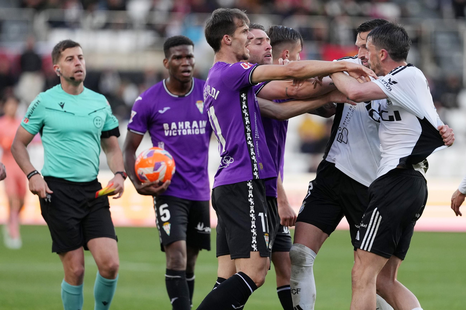 Las mejores fotos del Burgos CF - Córdoba CF en El Plantío