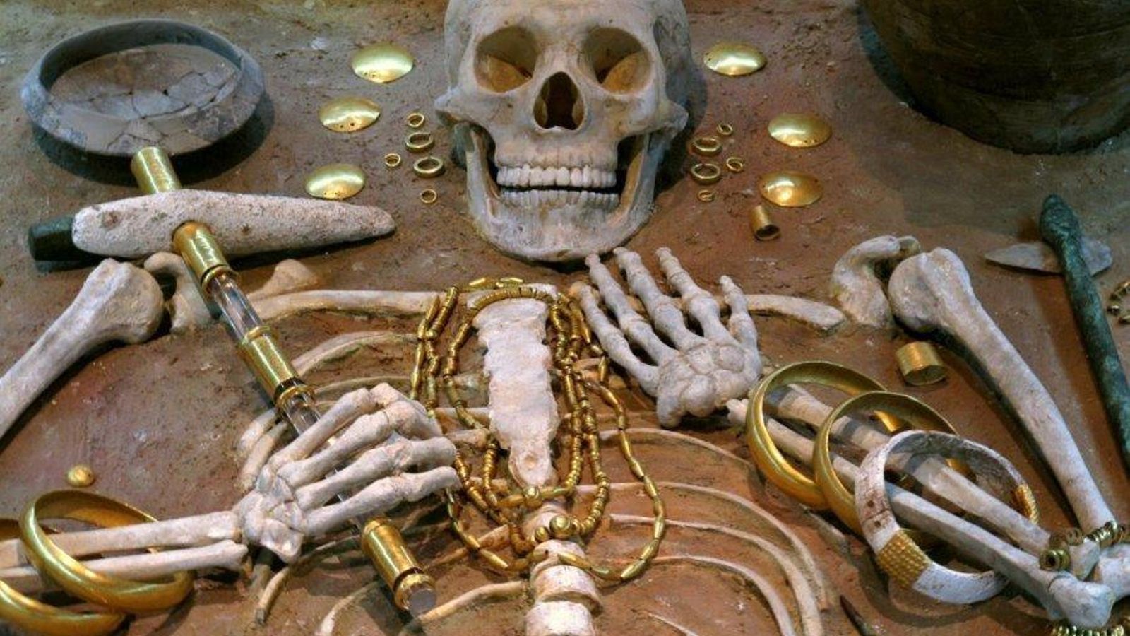 Imagen de la necrópolis de Varna.