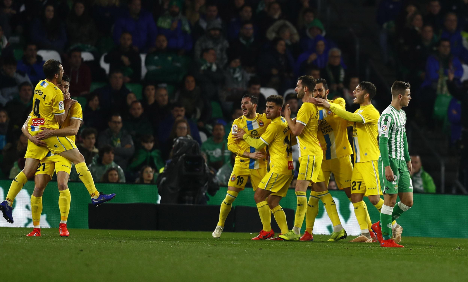 El Betis-Espanyol de la Copa del Rey, en imágenes