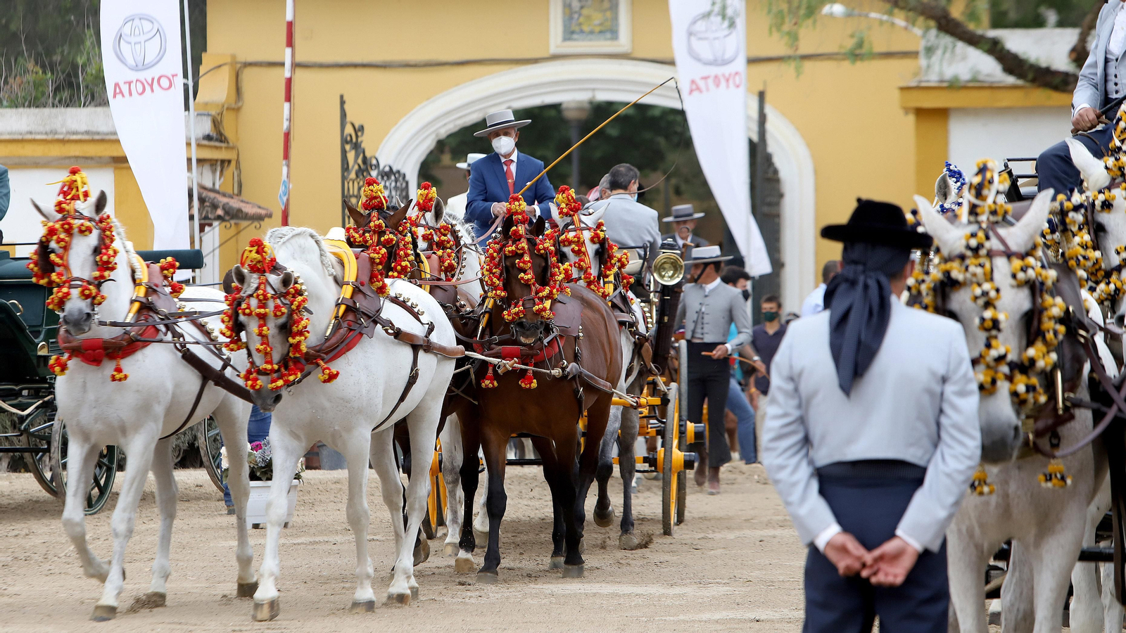 Entrega del Caballo de Oro 2020 al cochero Antonio Carrasco