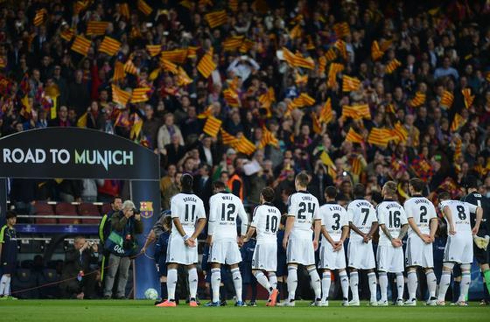 El Barcelona cae eliminado de la 'Champions' en semifinales ante el Chelsea (2-2). / AFP