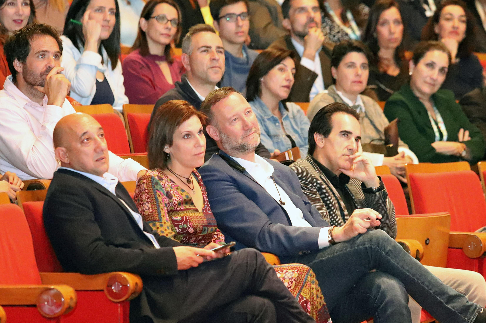 Imágenes de las intervenciones de Víctor Küppers, Pedro García Aguado y Javier Iriondo en "Mentes Expertas", organizado por CSIF en la Casa Colón