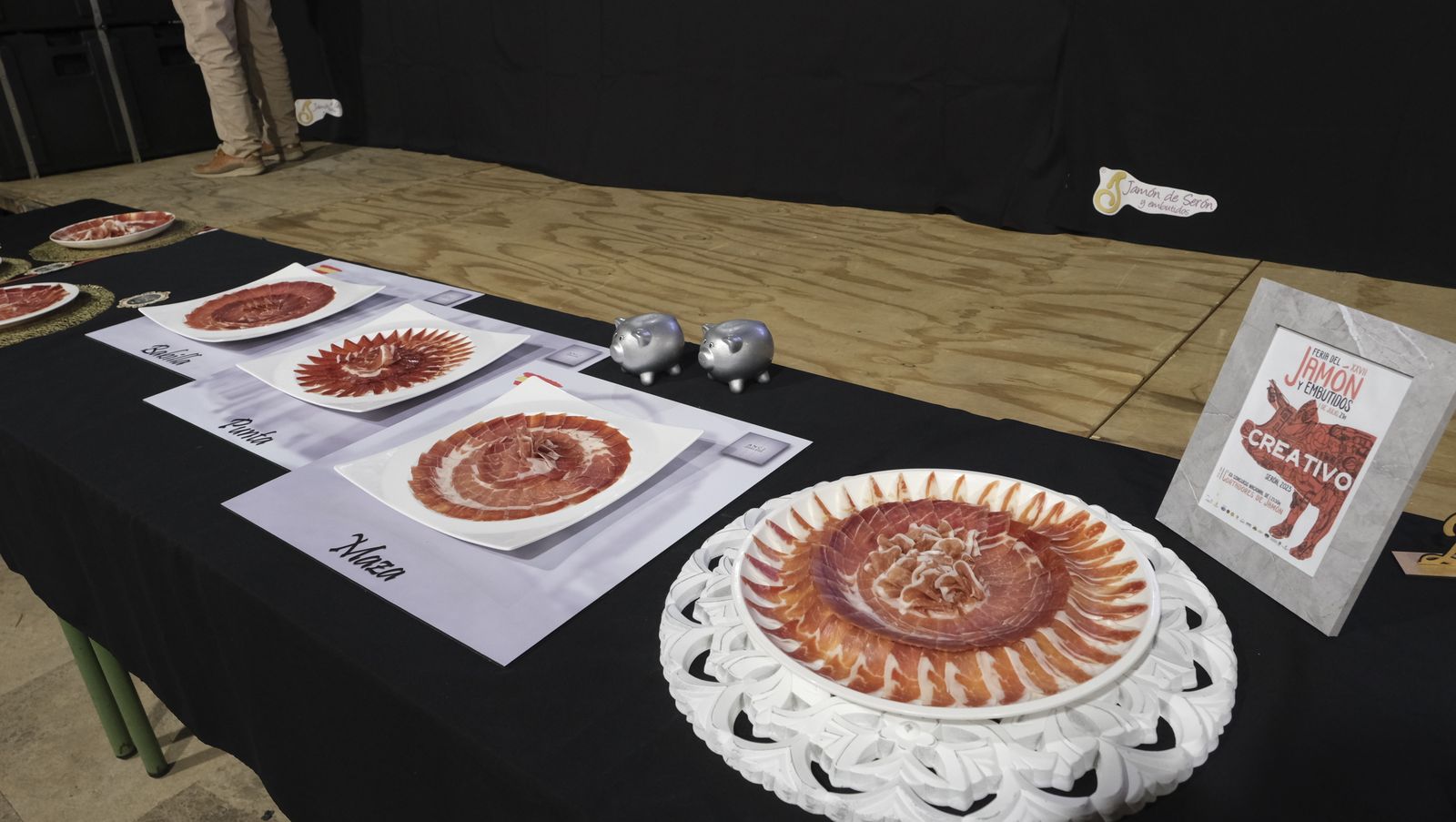 Imágenes del Concurso Nacional de Cortadores de Jamón de Serón