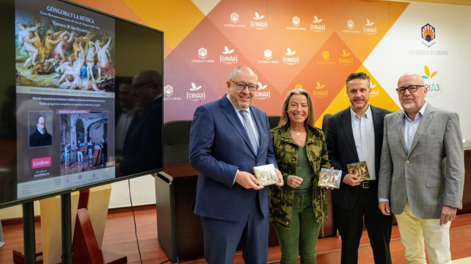 Presentación del disco de Góngora.