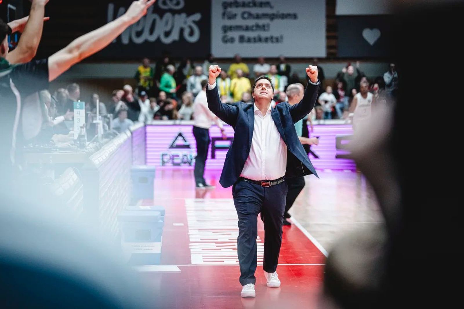 Filipovski, entrenador del Wurzburg.