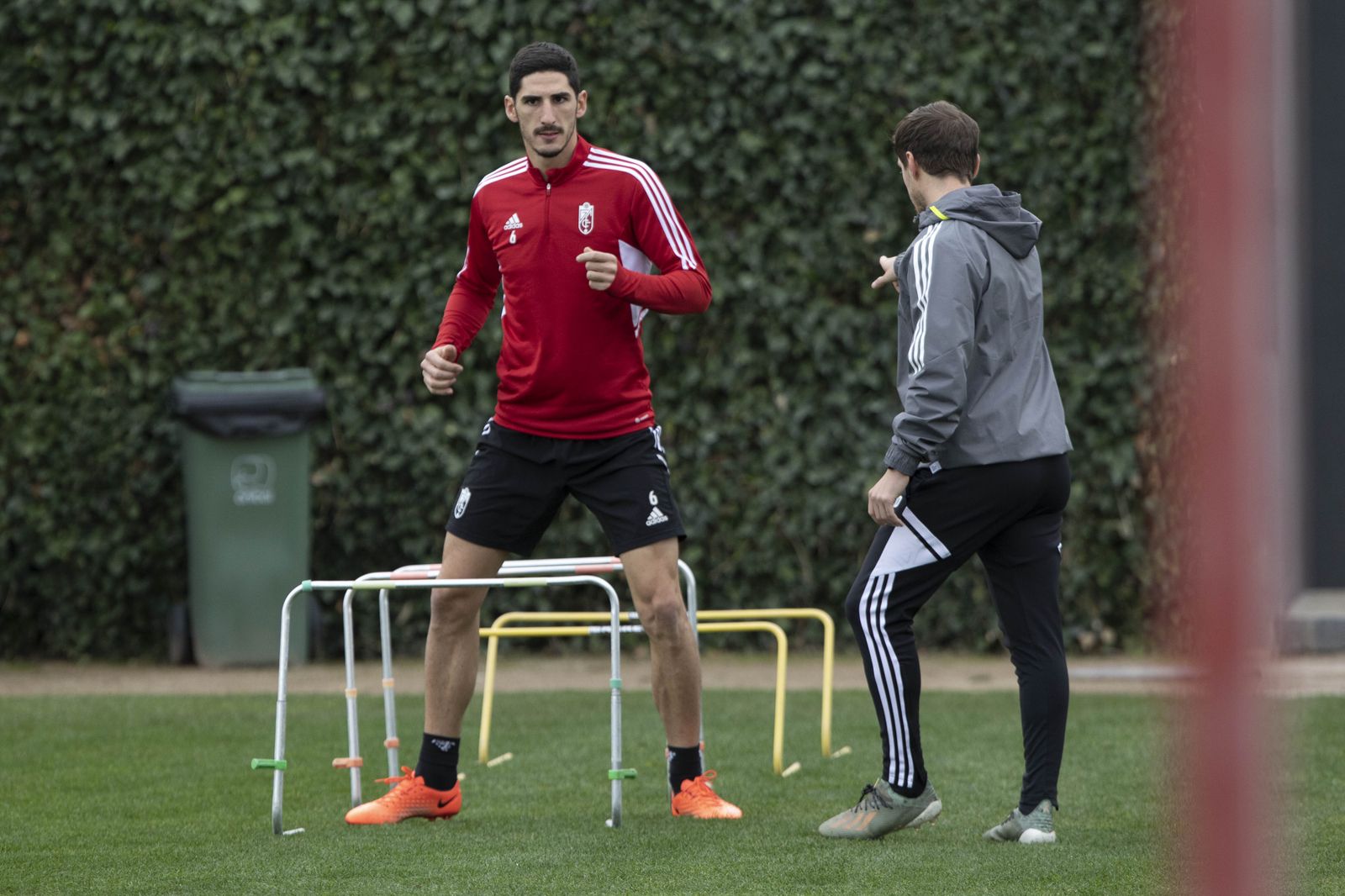 Las imágenes del entrenamiento del Granada CF