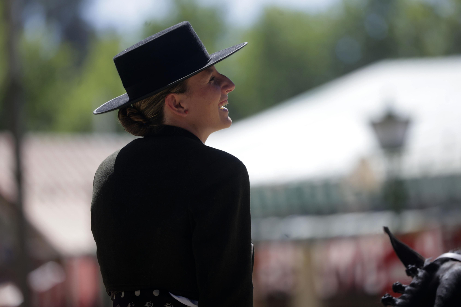 Imágenes del ambiente en la Feria de Sevilla