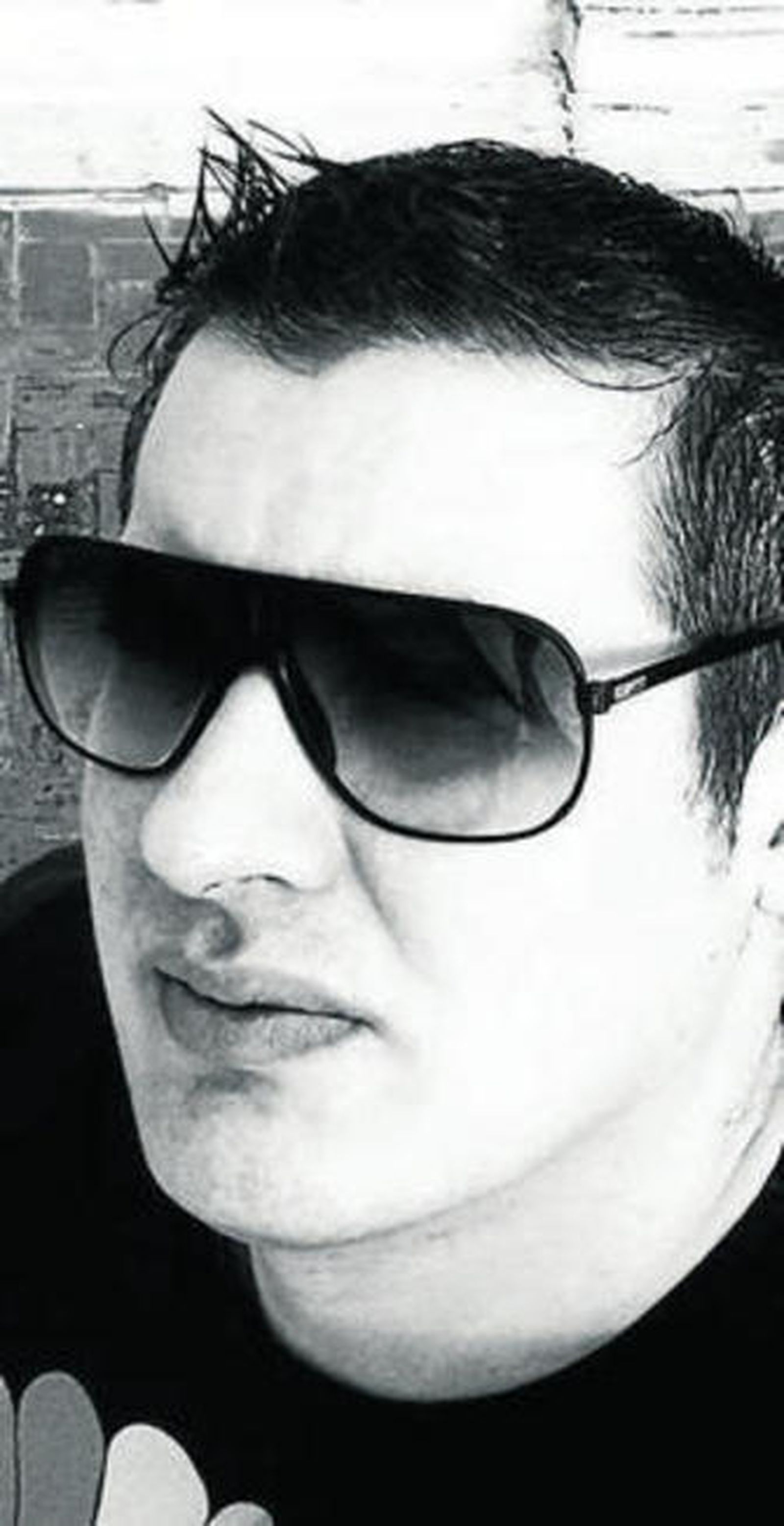 El pintor Javier Muñoz.