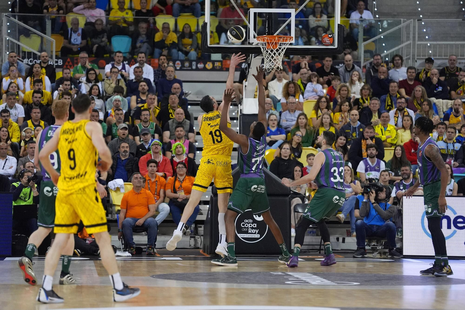 Las fotos del Unicaja - La Laguna Tenerife de Copa del Rey