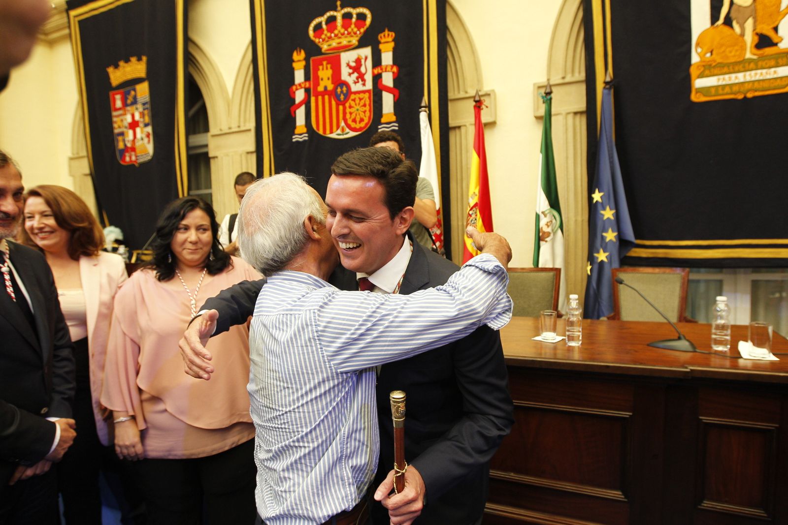 Pleno investidura Presidente Diputación de Almería. Javier Aureliano García