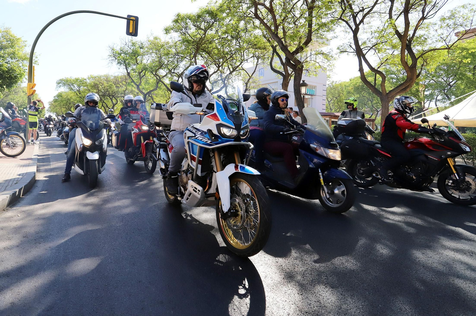 Imágenes de la III Ruta Moto-Solidaria organizada por CSIF