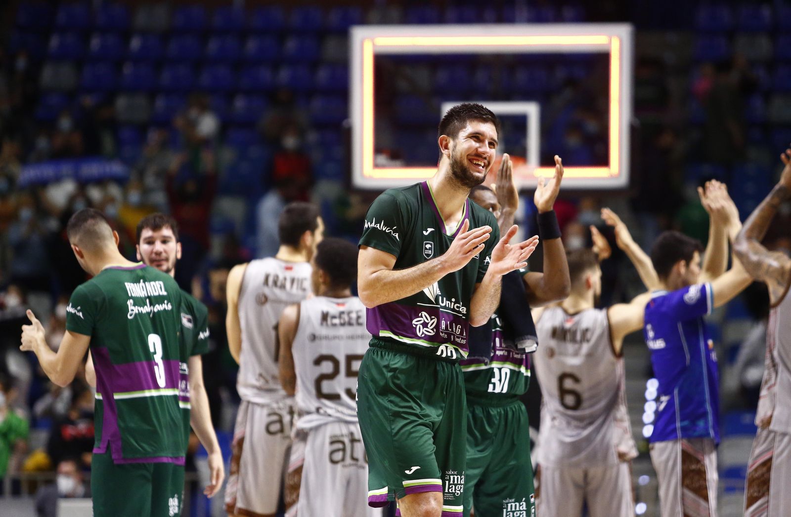 Las fotos del Unicaja-Hereda San Pablo Burgos