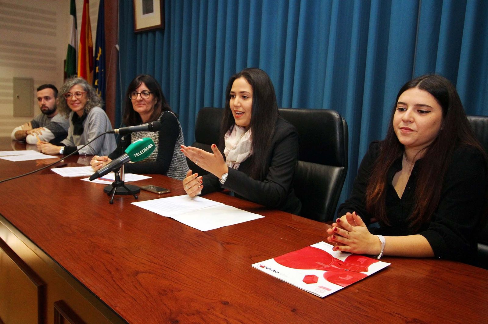 La delegada del Caruh, Lina Limam, el día de su toma de posesión.