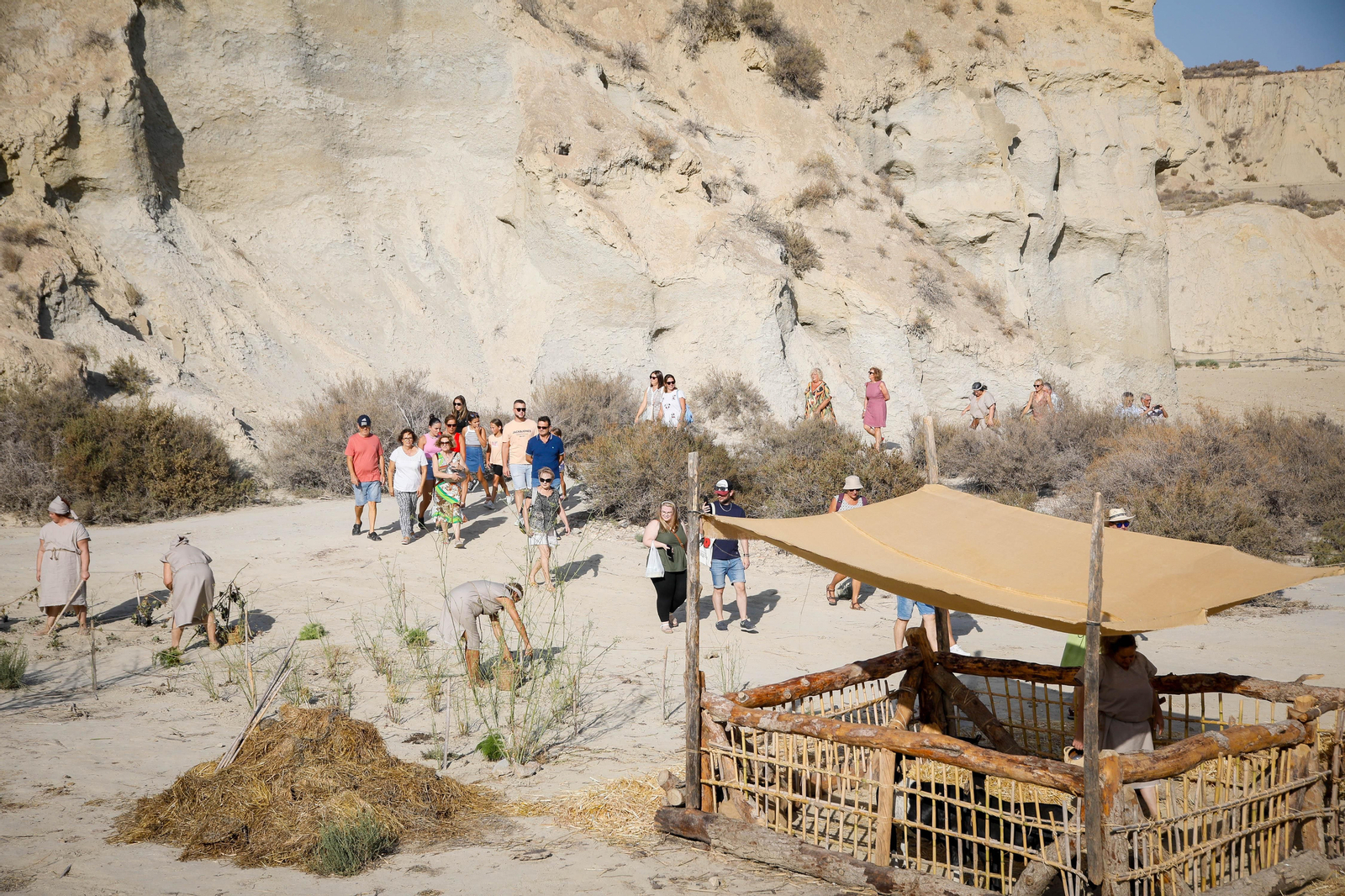 Así se ha vivido la segunda recreación histórica de la cultura argárica en Antas