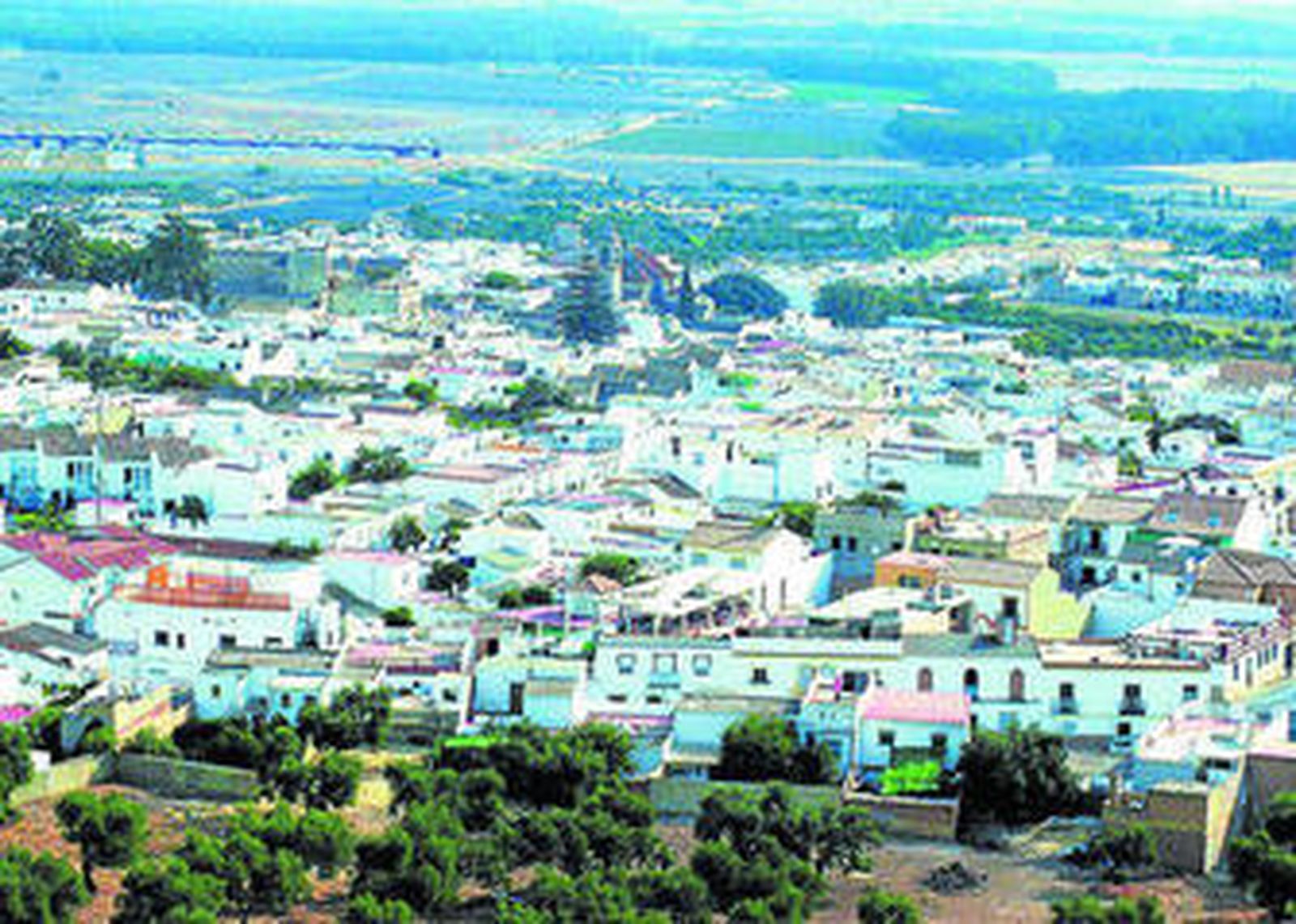 Una imagen de las vistas panorámicas de Bornos.