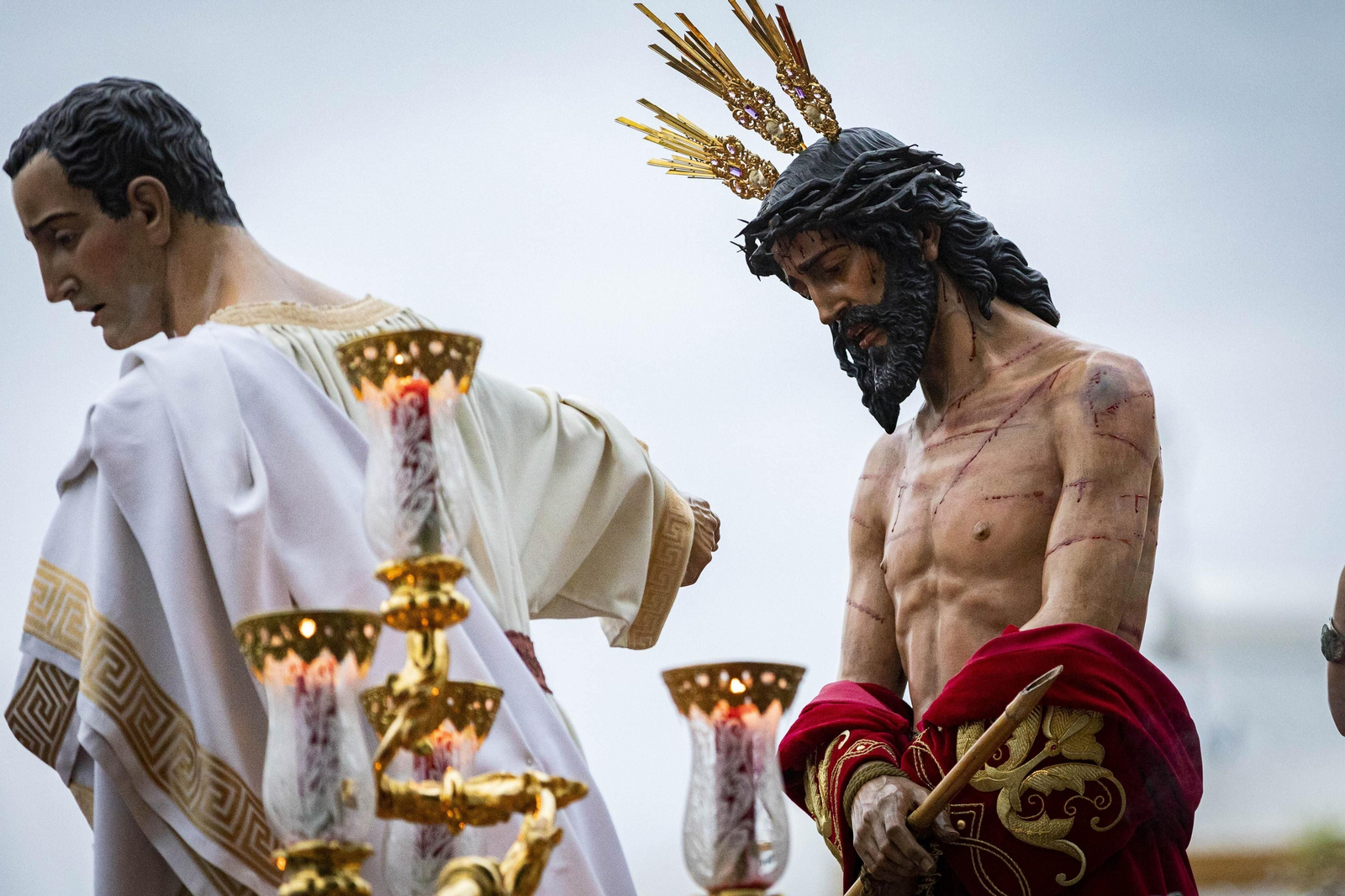 Las imágenes de la cofradía de Ecce-Homo de la Semana Santa de San Fernando 2024