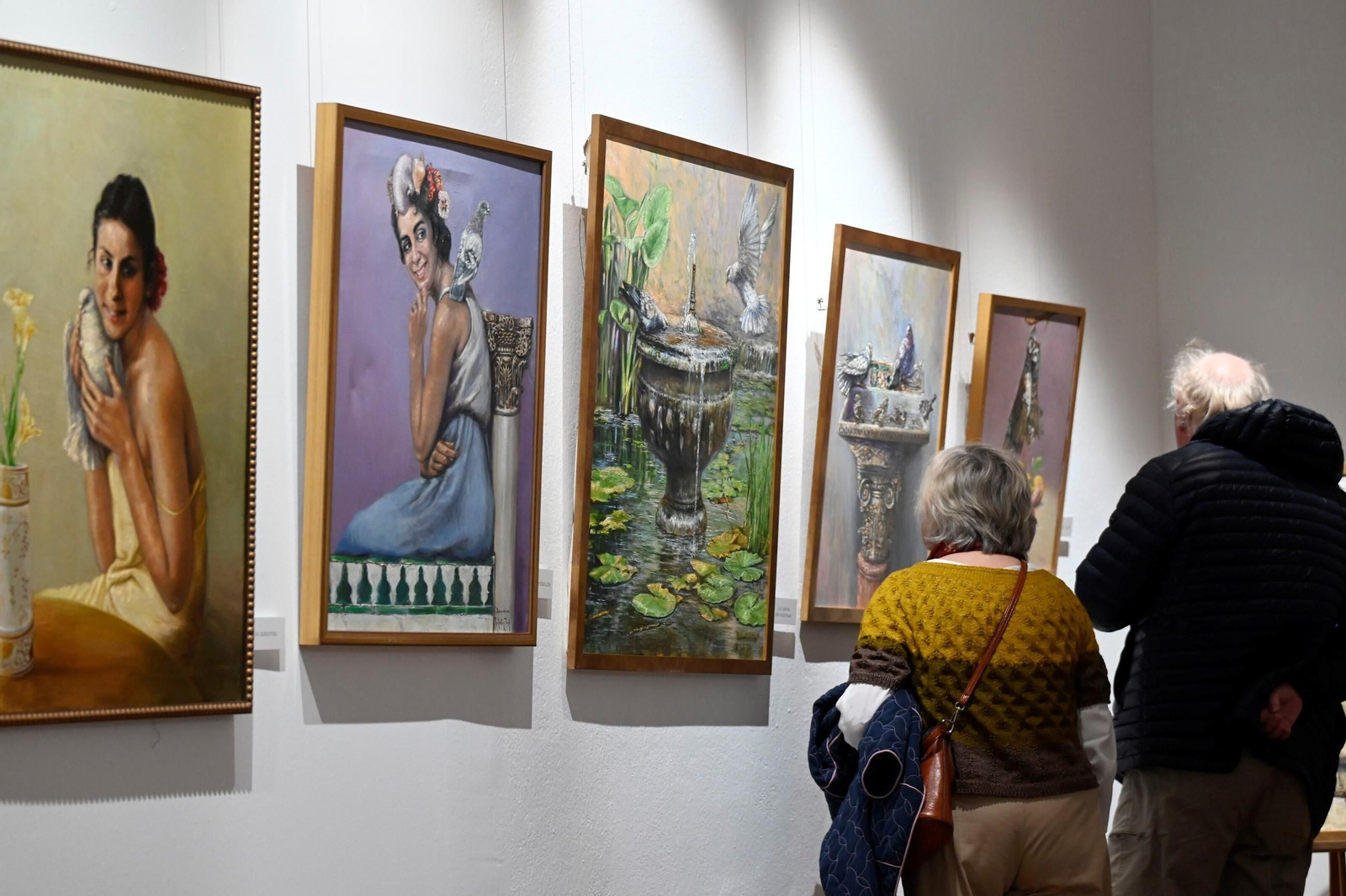 La exposición 'La mirada de Córdoba' de Rafael Martín en el Palacio de Viana, en imágenes