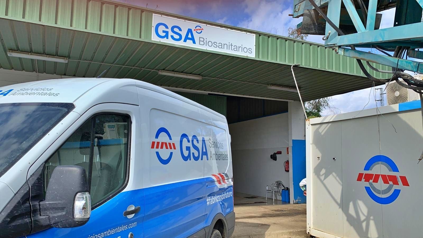 La planta de tratamiento sanitario.