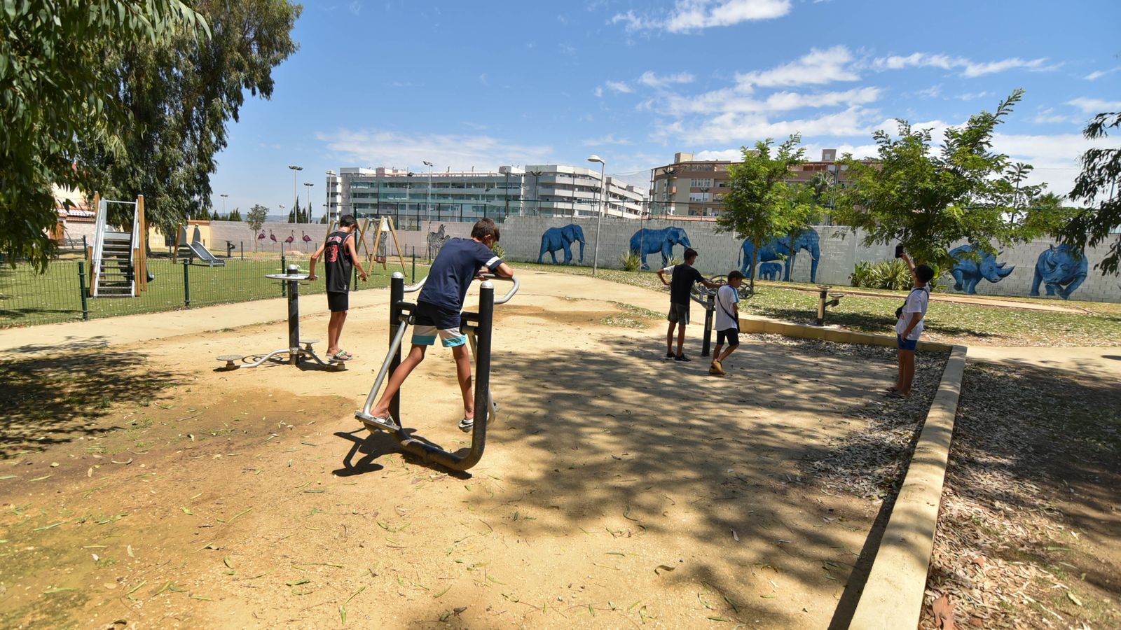 Un día de parques en Algeciras