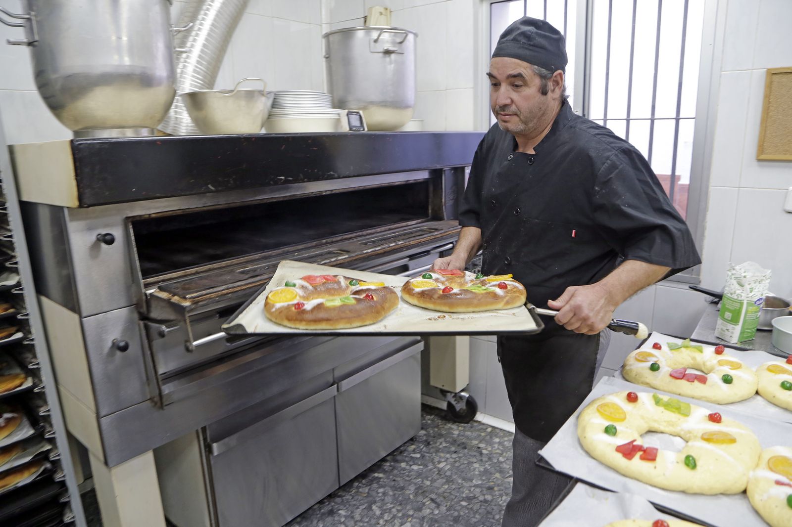 Artesanos del Roscón de Reyes